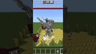 MOWZIE MOBS | ferrous wroughtnot | mod for minecraft #shorts #bixu #modforminecraft