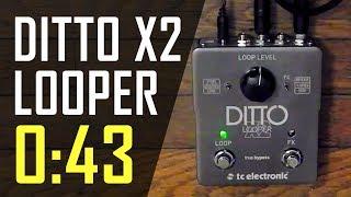 How to: Use a Ditto X2 Looper Pedal