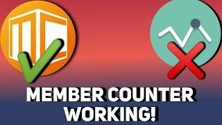 Setup Member Counter Bot | Discord | invite & setup | Member Count bot Offline | Techie Gaurav