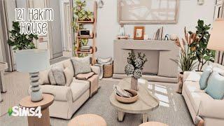 121 Hakim House // The Sims 4 CC Speed Build