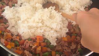 EASY FRIED RICE  | ASIAN FRIED RICE | By Hana Liza