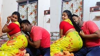 Romantic hair play with sales man || story video || Puja creation 99