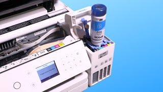 Epson Eco Tank ET-3850 - Filling The Ink Tank