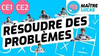 Les étapes pour résoudre des problèmes CE1 - CE2 - Cycle 2 - Maths