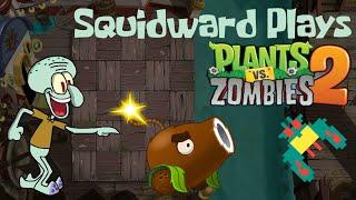 Squidward Plays Plants vs Zombies 2 Part 4: Galaga