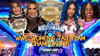 WR3D WRESTLEMANIA 38 || BOSS N' GLOW VS THE IINSPIRATION || WWE WOMEN'S TAG TEAM CHAMPIONSHIP ||