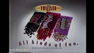 1992 Twizzlers Licorice, Goodies, Nibs Commercial All Kinds Of Fun!