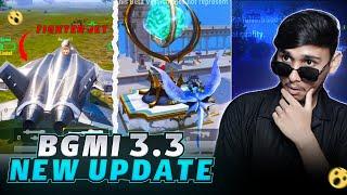 BGMI 3.3 NEW UPDATE IS HERE | BGMI NEW 3.3 UPDATE RELEASE DATE |BGMI 3.3 ALL NEW FEATURES EXPLAINED