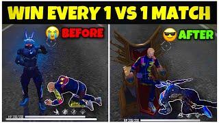 How To Win Every 1 vs 1 Custom Room Match In Free Fire | Secret Strategies | 1 vs 1 Tips and Tricks