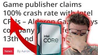 More INTEL problems. "100% Failure rate" say DEV | Rant