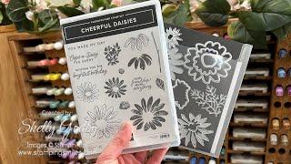 Adapting a Cheerful Daisies Card from the Stampin' Up! 2024-2025 Catalog