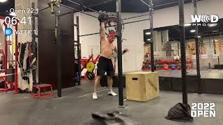 Artem Popov CrossFit .Games. Open22.1