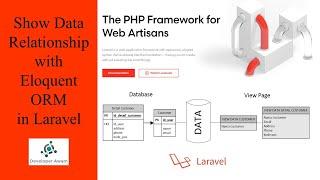 Tutorial Laravel || Multiple Insert Data part 3 || Show Data Relationship with Eloquent ORM