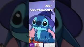 How to use magic koala part 1️
