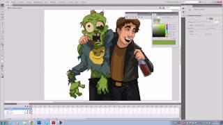 Видео урок по рисованию во флеше. Video tutorial on drawing in flash.
