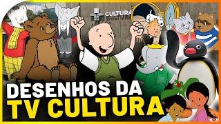 Top DESENHOS CLÁSSICOS que você assistia na TV CULTURA nos anos 90 e 2000 !!