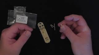 Prokraft KHSP Brass Hasp & Staple Set