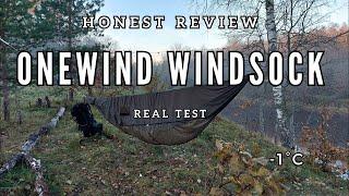 Onewind Zippered Winter Windsock Honest Review | DIY Underqilt & Onewind Hammock