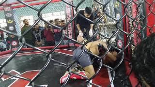 Knockout combat league Bout.1 :Harendra Singh Rana Amatuer MMA fight -70kg weight category