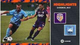 HIGHLIGHTS: Perth Glory FC v Sydney FC | 24 March | A-League 2020/21 season