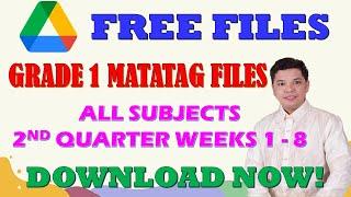 FREE GRADE 1 DLL & PPT QUARTER 2 COMPLETE WEEKS MATATAG FILES DOWNLOAD NOW LINK BELOW I JUN GULAGULA