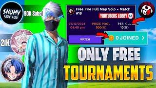 ONLY FREE TOURNAMENT CHALLENGE  24 HOURS CHALLENGE NEW FREE TOURNAMENT APP - GameZoop