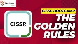 Golden Rules for Taking the CISSP (Tips and Tricks) - CyberProtex