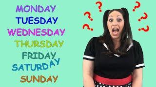 Days of the Week Song | Bilingual Song in French and English for Kids | Song for Children