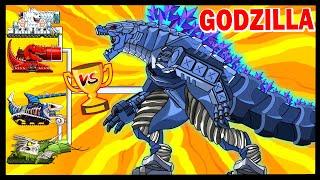 WHAT IF the Boss was Monster Godzilla Мега танки VS Босс | Мультики про танки | Arena Tank Cartoon
