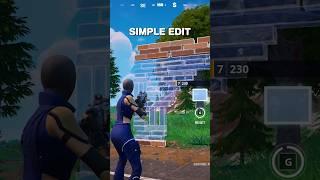 Fortnite's New Simple Edit Setting (Is it Good?)