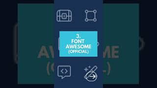 Top 5 websites for font awesome icons