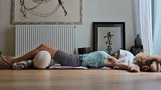 A Supported Savasana for a Full Relaxation and Restoration for Your Exhausted Nervous System