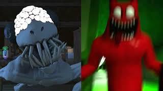 GARTEN OF BANBAN 3 vs AMANDA THE ADVENTURER JUMPSCARE