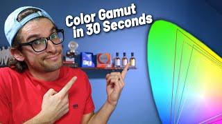 Laptop Color Gamut Range in 30 Seconds | sRGB & Adobe RGB