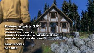 Medieval Engineers - Update 02.021: Survival Building