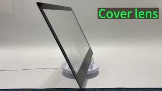 cover lens for capacitive touch panel(touch screen/touch tablet）