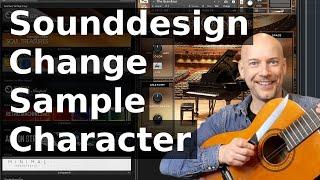 Sounddesign and sound changing with Kontakt