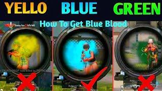 How To Get Blue Blood Hit Effect In BGMIHow To Enable Blue Hit Effect In BGMI/PUBG