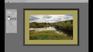 Picture Frame and Mat in Photoshop - 10 Minute Photoshop Tip by Mike McNaughton