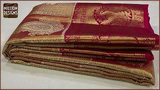 Grand Kanchi Pattu Sarees for the Wedding Season from Million Designs