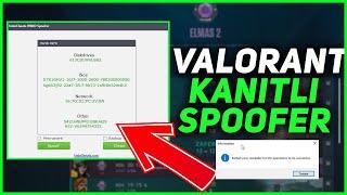 Valorant Spoofer 2024 - Yeni Hwid Banını Kaldırma (KANITLI VİDEO) Tüm Anakartlarda Çalışır