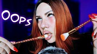 ASMR  Tassel eating  Mouth sounds 