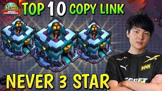 OP *TOP 10* NEW BEST TH13 WAR BASE LINK 2025 || TH13 WAR BASE LINK 2025| TH13 BASES CLASH OF CLANS