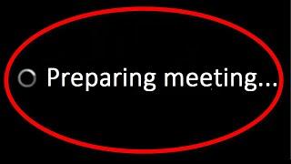 Fix ZOOM Cloud Meetings App "Preparing Meeting"  Problem  || ZOOM Meeting Connecting Android & Ios