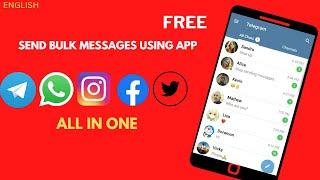 How To Send Bulk Message On Telegram free