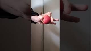 squeezing an apple with 2 fingers⁉️ #shorts