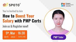 SPOTO LIVE | Tips on How to boost salary with PMP cert