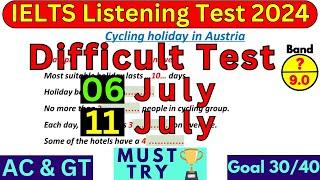 VERY HARD IELTS LISTENING TEST FOR 25 MAY 2024 WITH ANSWERS | IELTS EXAM PREDICTION | BC & IDP