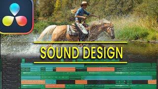  SOUND DESIGN in DaVinci Resolve for FILMMAKING!  | Beginner Crash Course