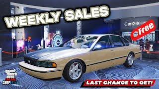 GTA 5 Online WEEKLY UPDATE | A VERY GOOD WEEK! FREE CARS! CARS TO BUY! Rare Cars | SALES | 3X Money